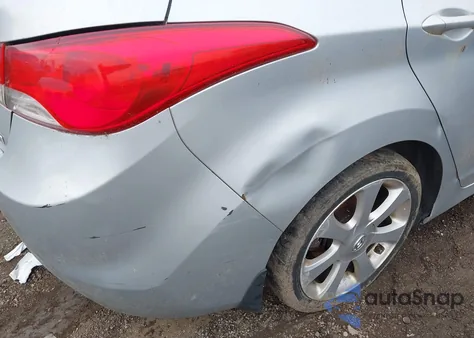 2013 Hyundai Elantra Limited из США, поврежденный, VIN 5NPDH4AE0DH184344